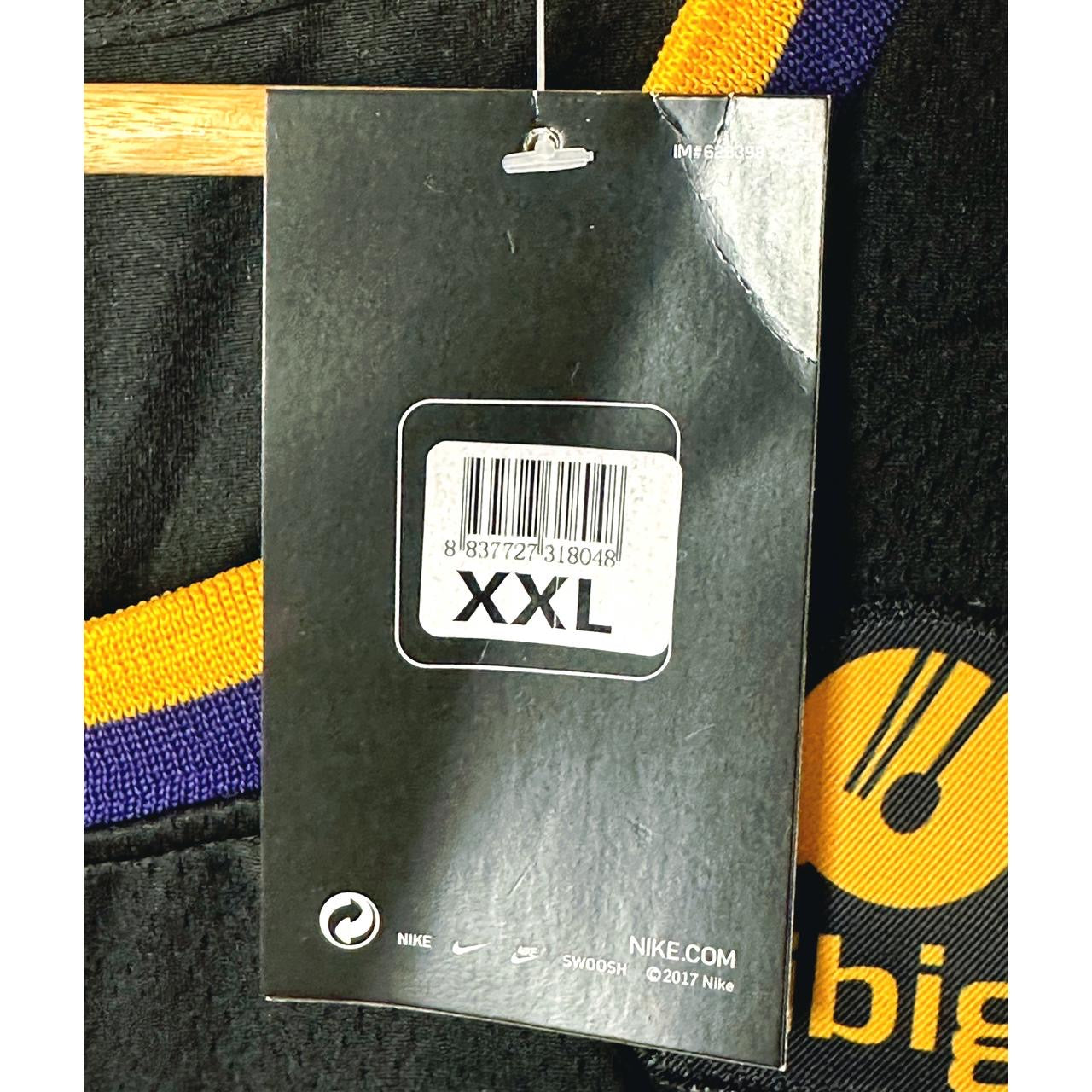 LeBron James Lakers Black Statement Edition Jersey #6