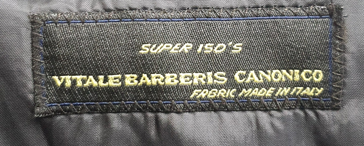 VINTAGE MARIO ZINIA STRIPED MEN BLAZER SET SIZE L