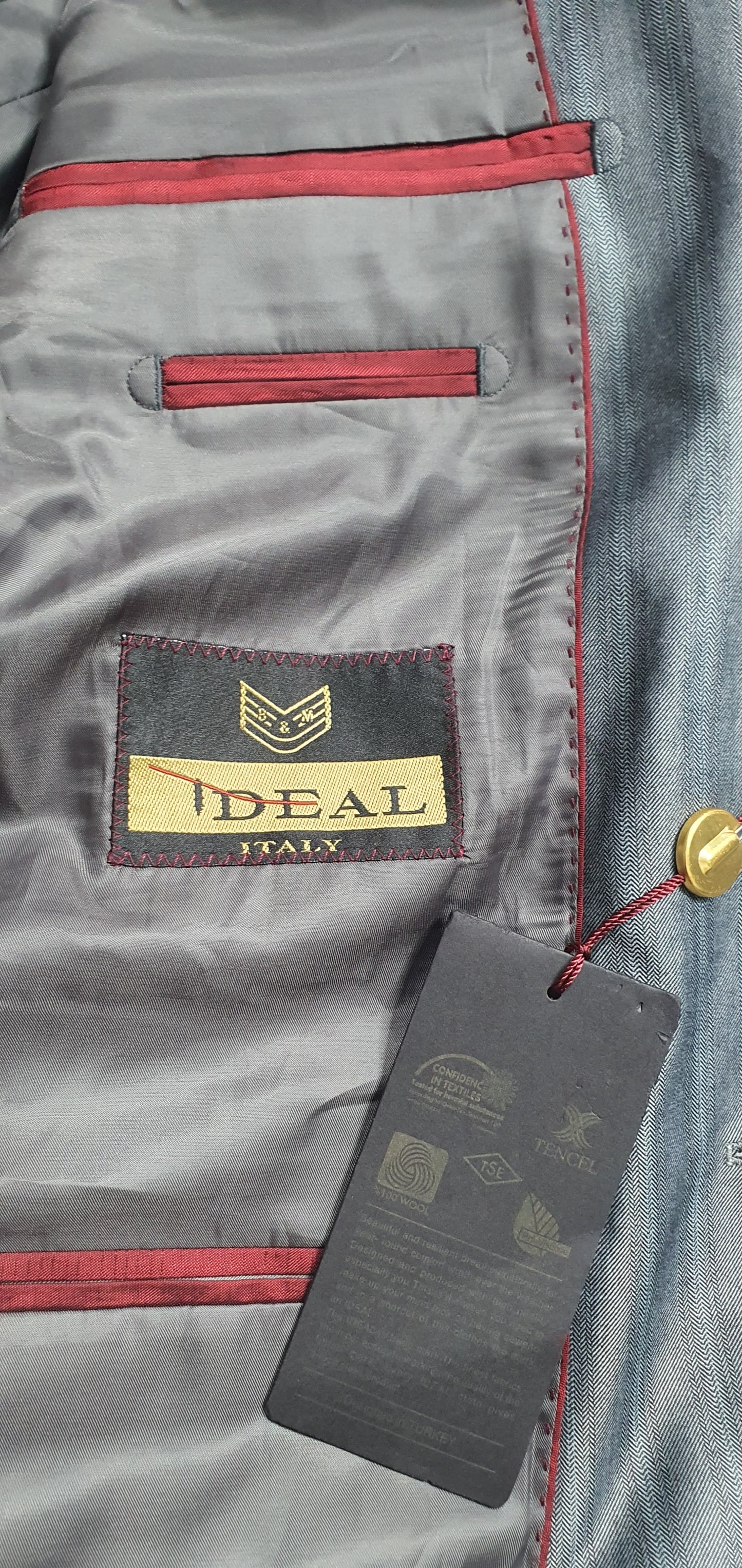 I,DEAL(ITALY)MENS SUIT SIZE L