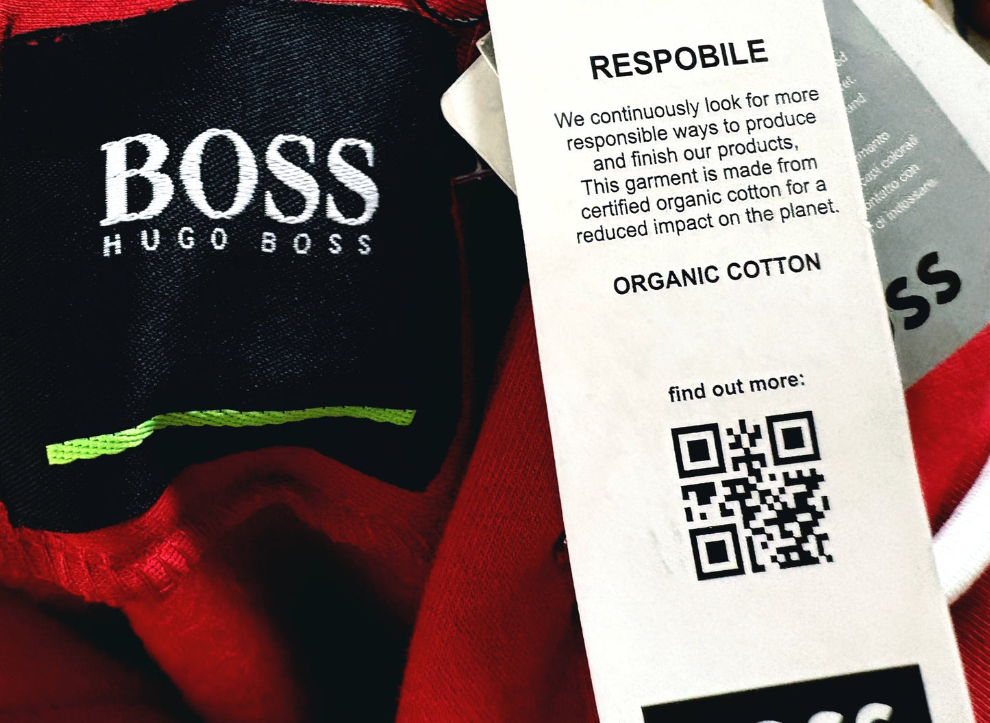 Hugo Boss Classic Red Hoodie – Luxury Essentials