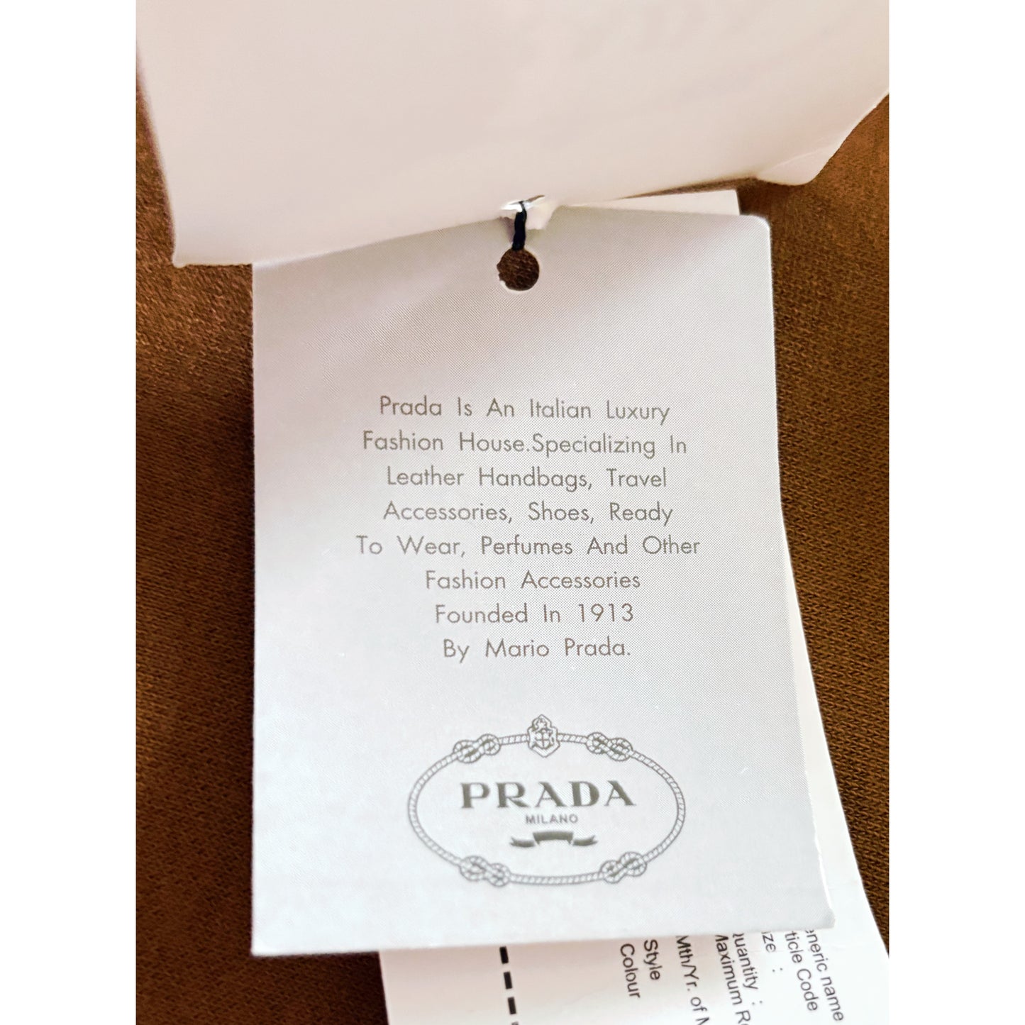 Prada Milano Camel Brown Hoodie – Timeless Designer Wear