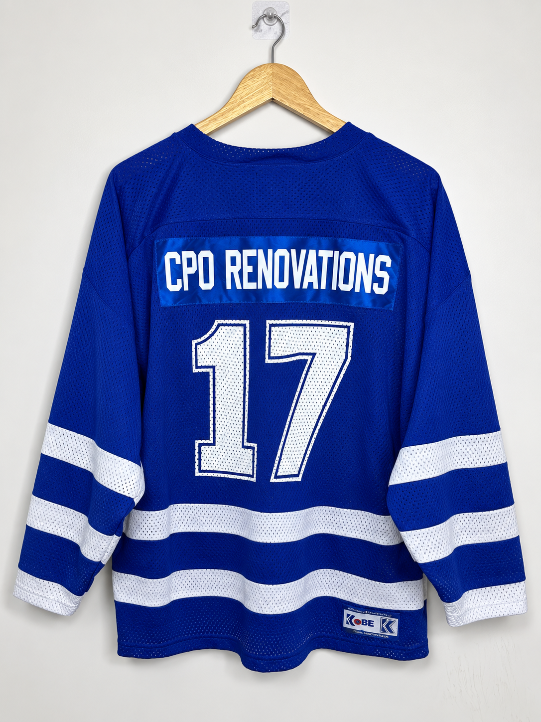 Blackstock MHL Vintage Ice Hockey Jersey – Royal Blue | Premium Edition | Size XL