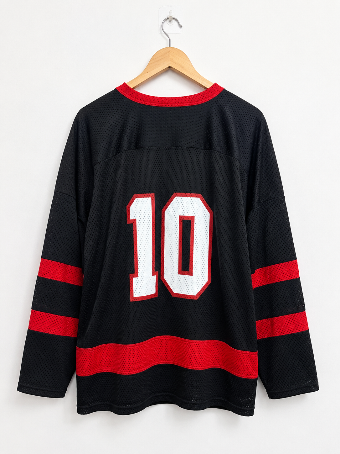 Thistletown C.I. Vintage Ice Hockey Jersey – Black & Red | Size XL