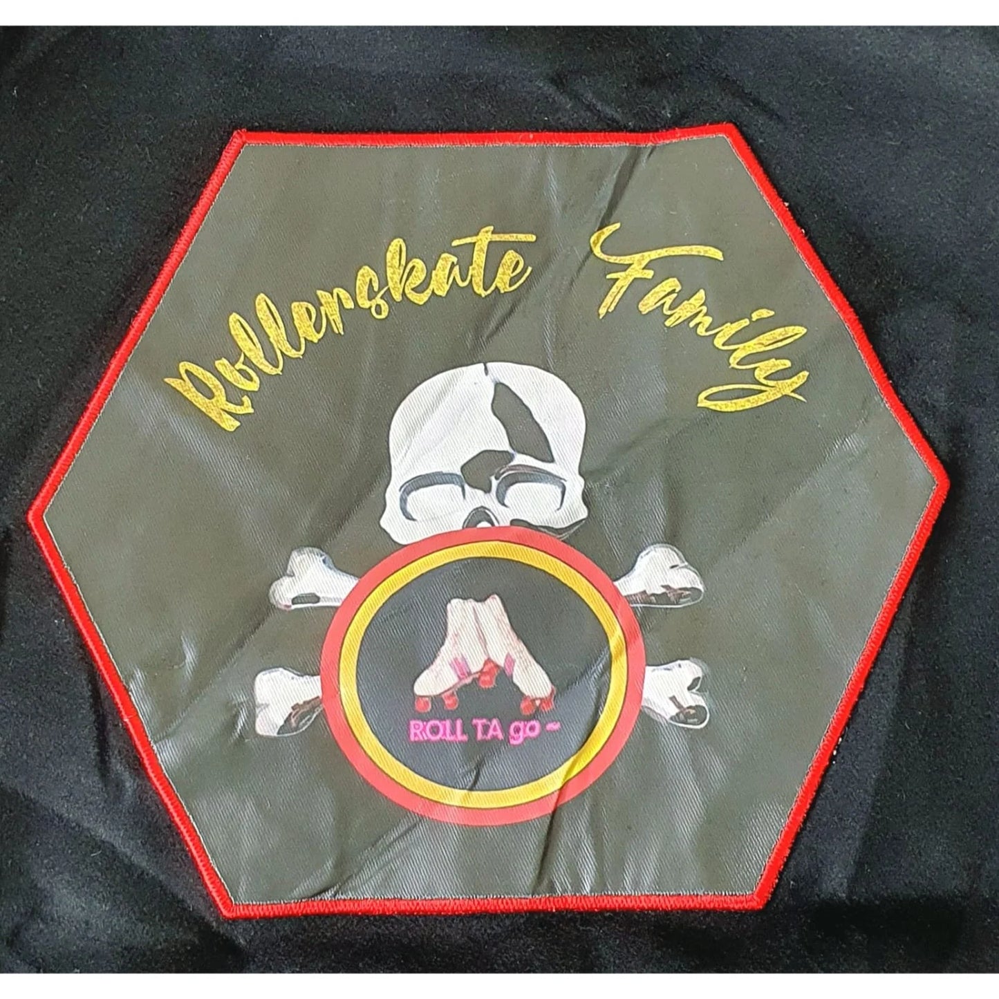 GAONNURI SIZE M ROLL TA GO PREMIUM LUXURY VARSITY JACKET