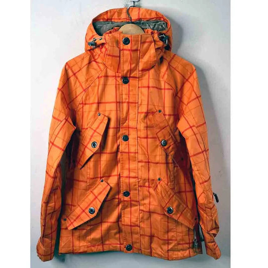 ORANGE LONG JACKET SIZE M PREMIUM JACKET.