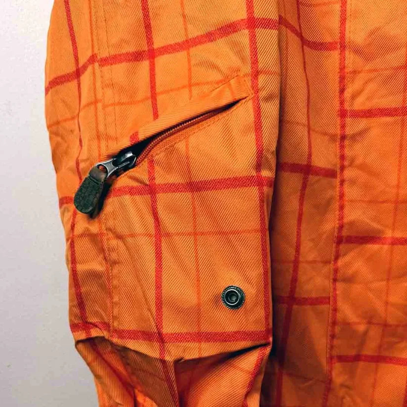 ORANGE LONG JACKET SIZE M PREMIUM JACKET.
