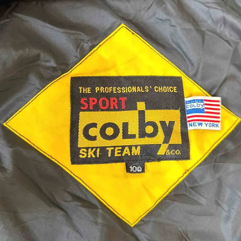 COLBY SKI TEAM YELLOW SIZE XL PREMIUM JACKET..