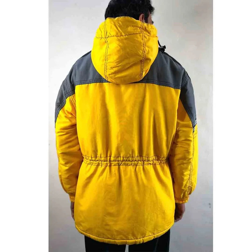 COLBY SKI TEAM YELLOW SIZE XL PREMIUM JACKET..