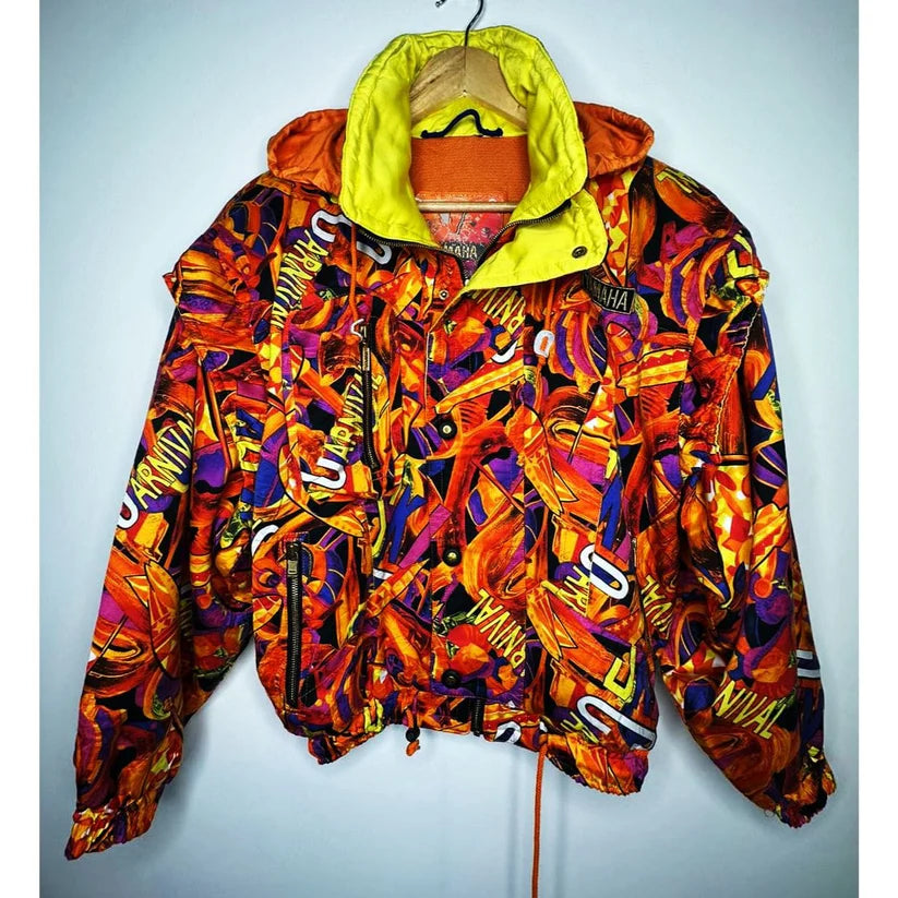 YAMAHA SKI CARNIVAL ORANGE SIZE M PREMIUM JACKET..