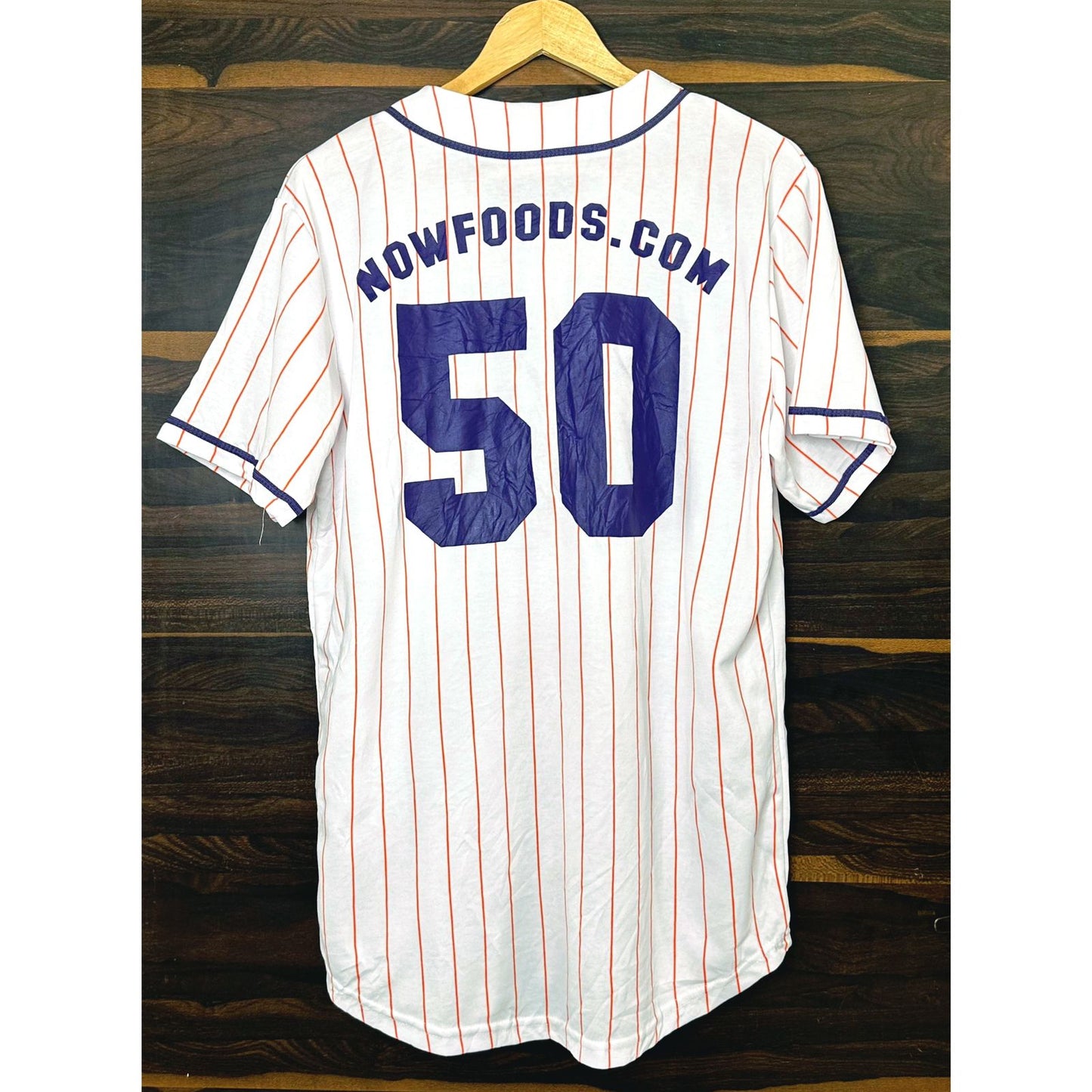 NOWFOOD SIZE XL BASEBALL JERSEYS-