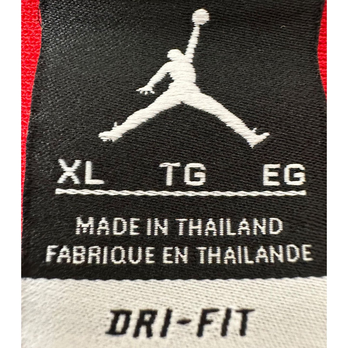 JORDAN RED SIZE- XL DRY-FIT TEES