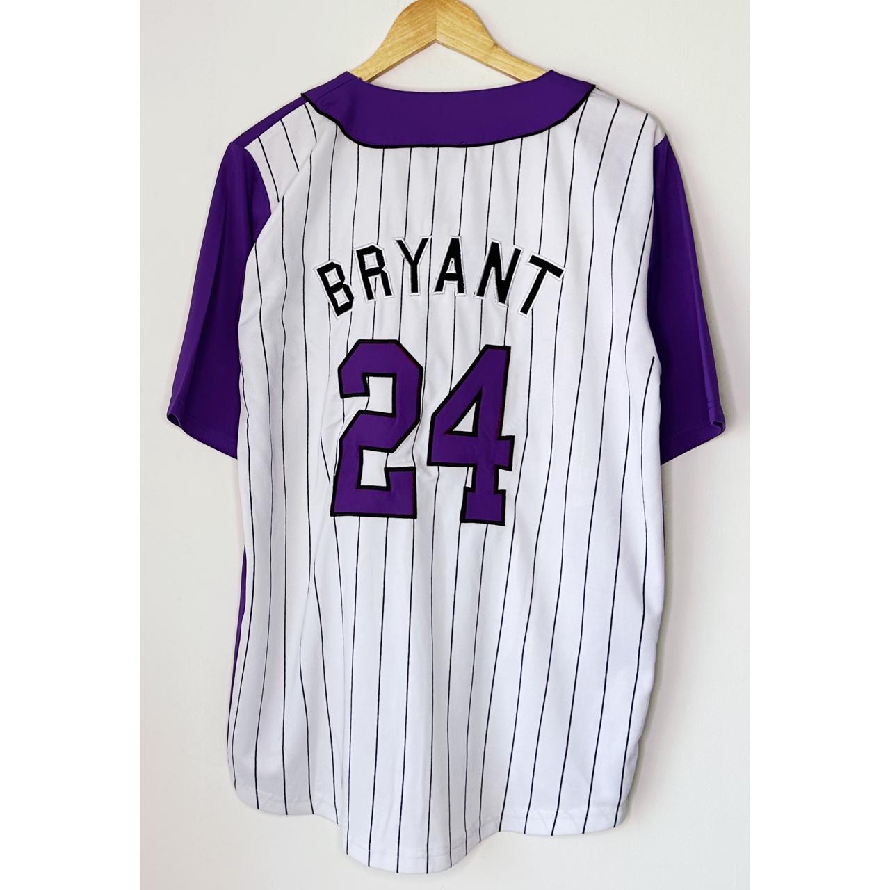 GIANTS PURPLE NBA SIZE XL BASEBALL JERSEY.