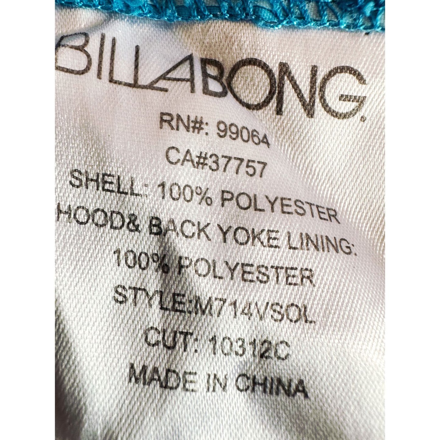 BILLA BONG WINDBREAKER SIZE L PREMIUM JACKET-