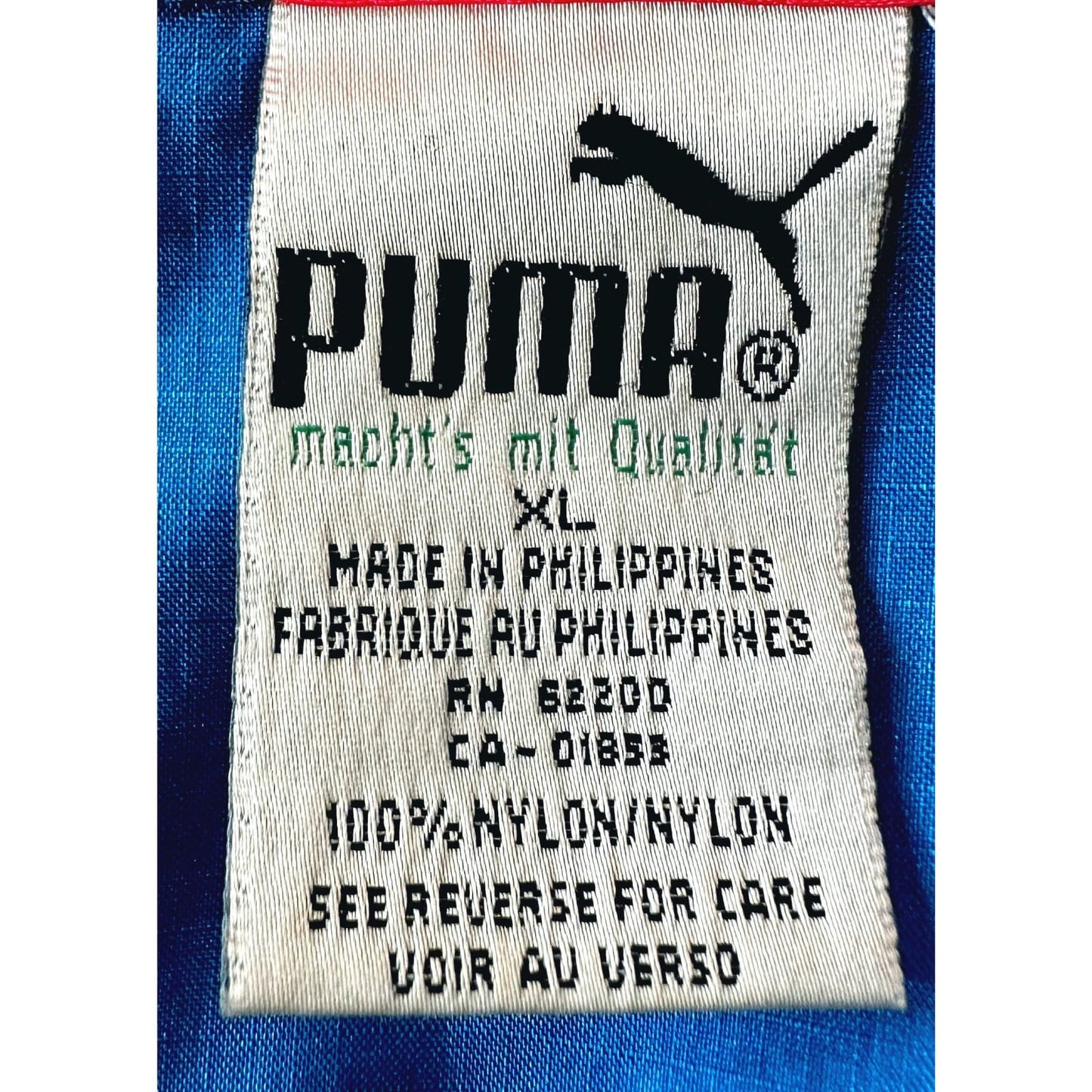 PUMA DARK BLUE & PINK SIZE-XL WINDBREAKER JACKETS-