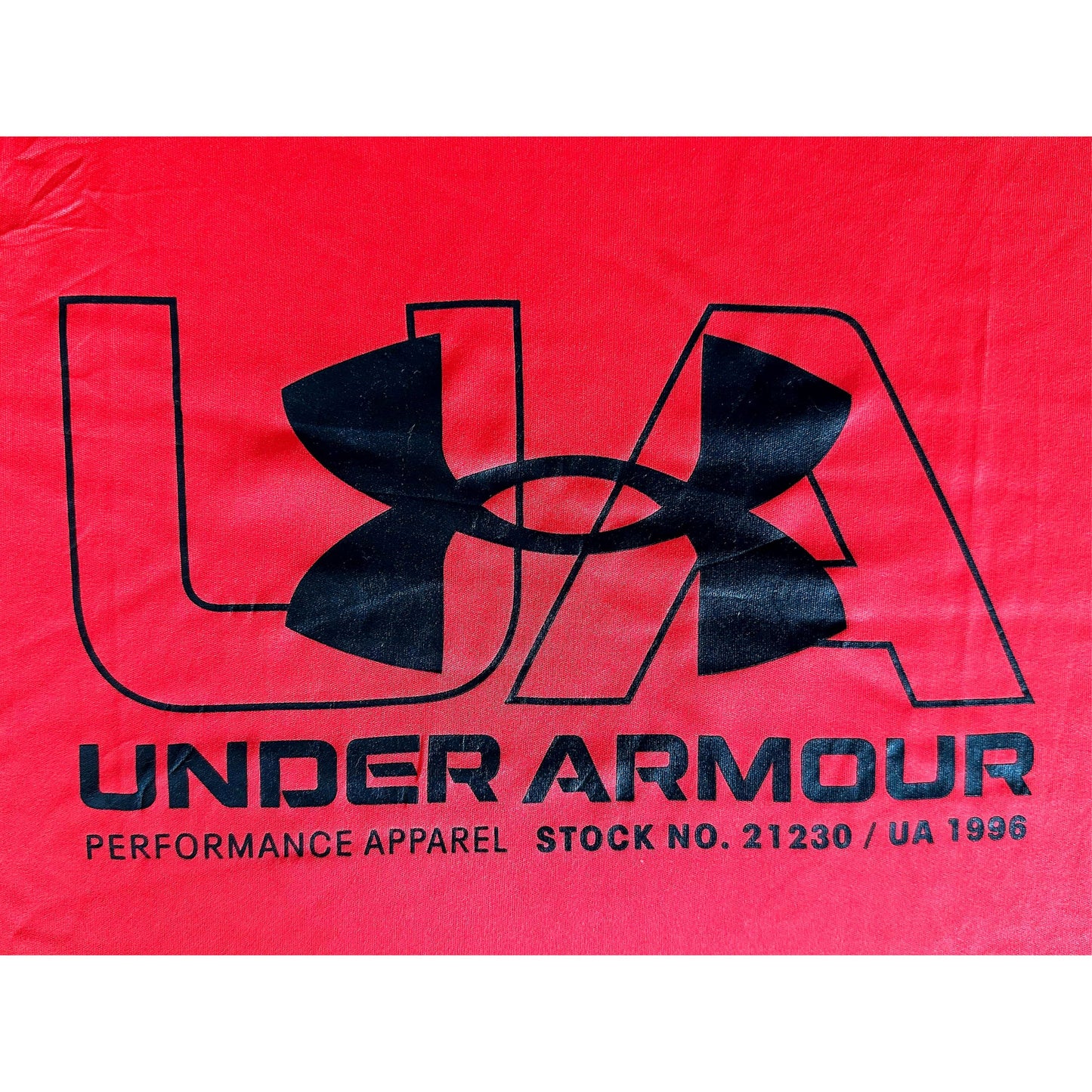 UNDER ARMOUR RED SIZE-XXL PREMIUM DRY-FIT