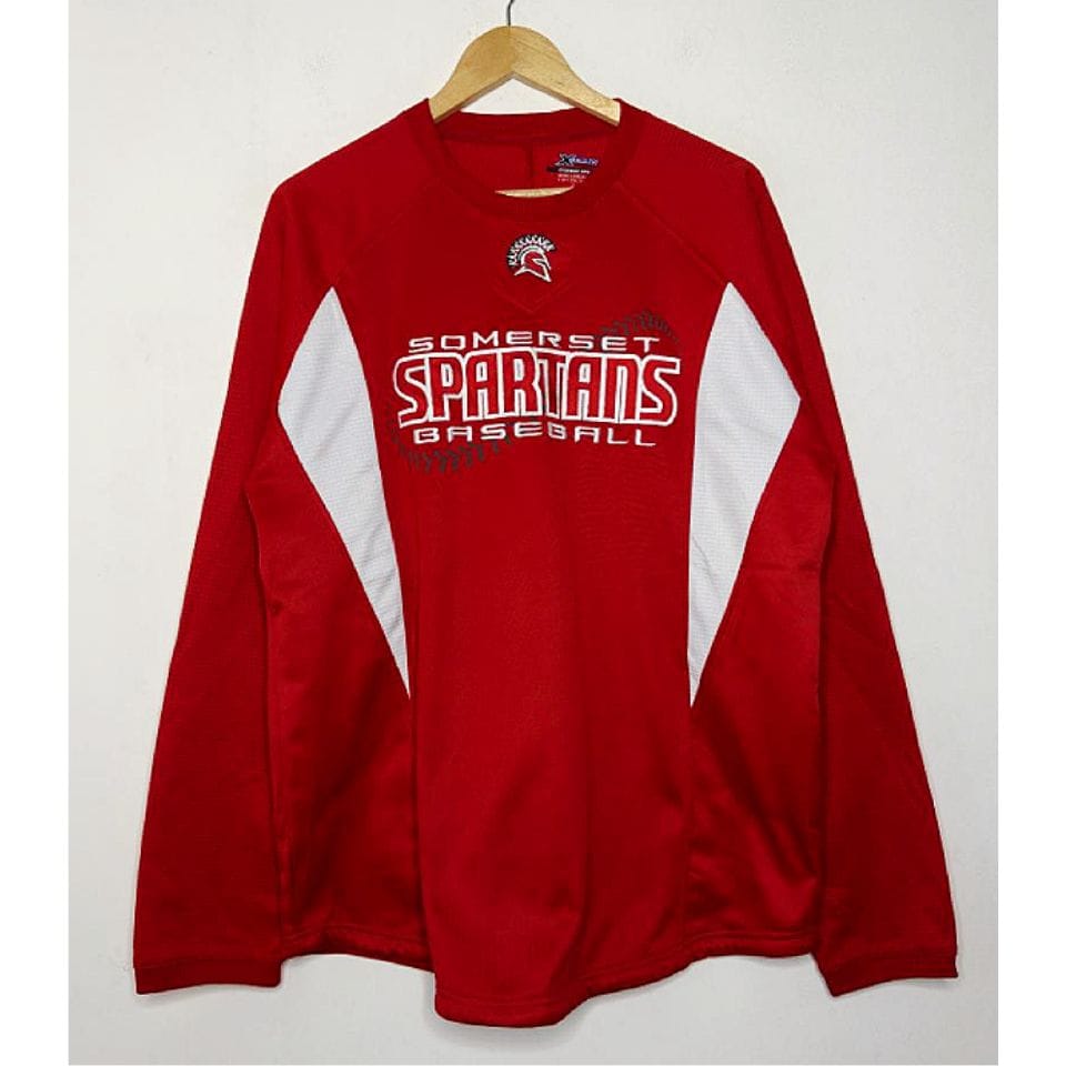 SOMERSET SPARTANS SIZE- L -ICE HOCKEY JERSEYS.