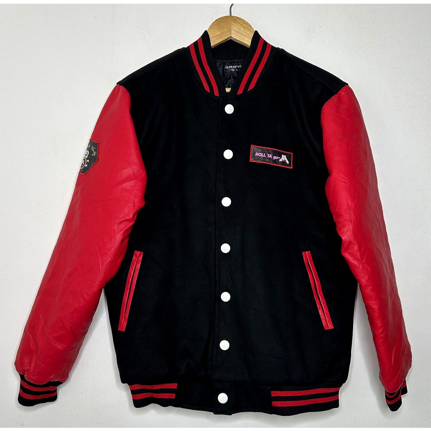 GAONNURI RED BLACK SIZE- M LIMITED EDITION LUXURY JACKET