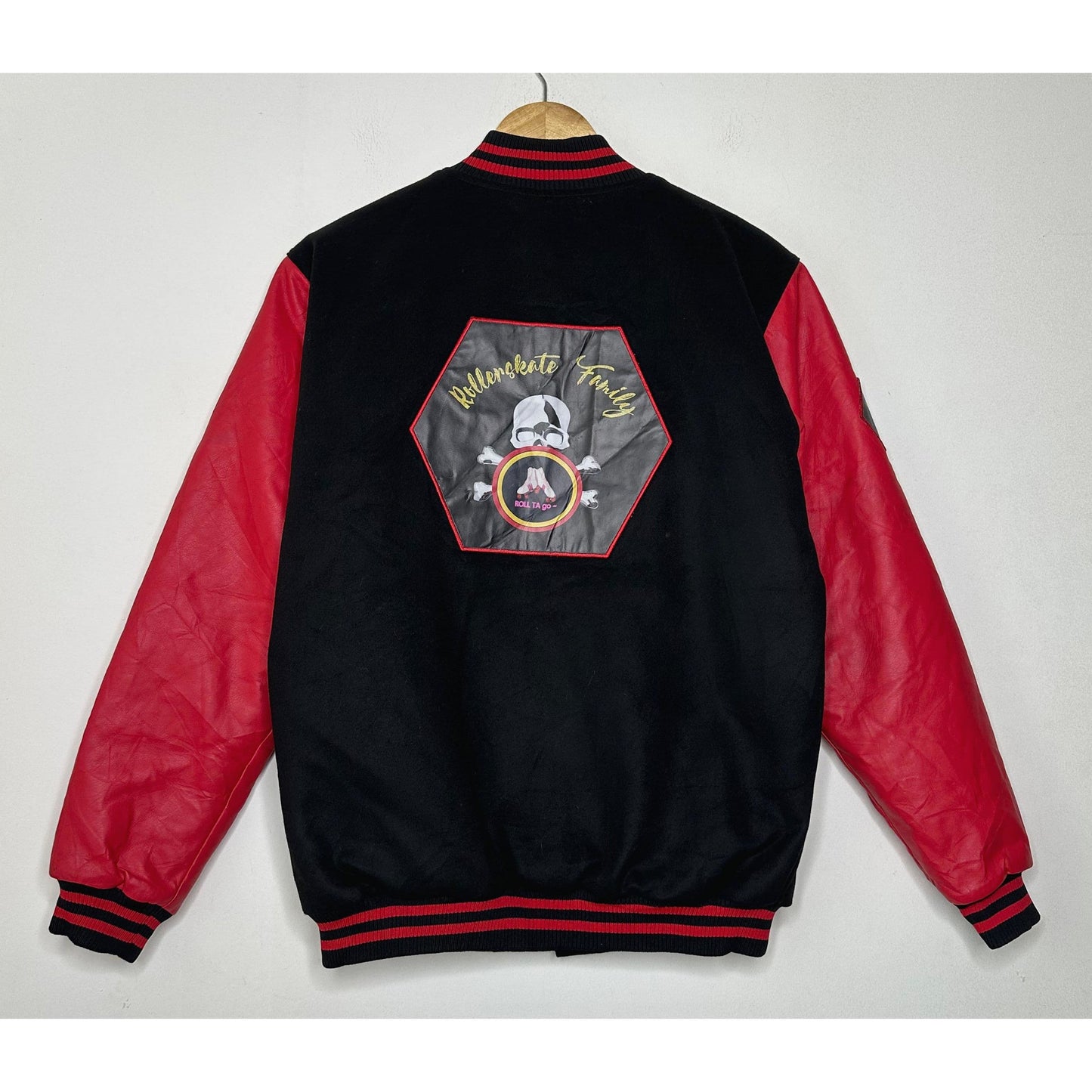GAONNURI RED BLACK SIZE- M LIMITED EDITION LUXURY JACKET