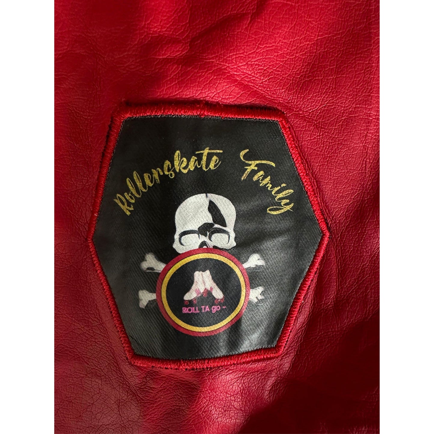 GAONNURI RED BLACK SIZE- M LIMITED EDITION LUXURY JACKET