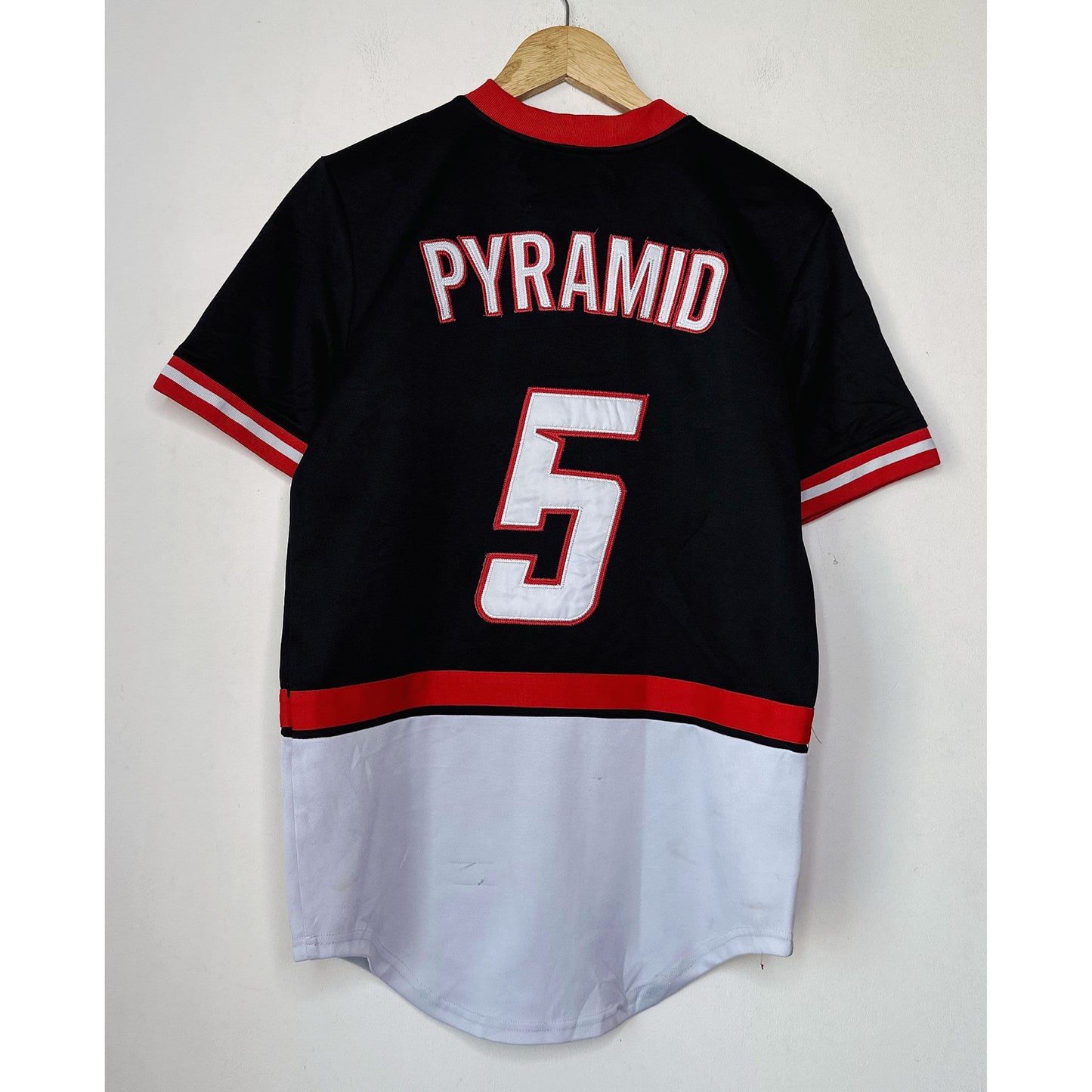 NBA BLACK PYRMD PYRAMID NO 5 SIZE-S PREMIUM JERSEYS ,