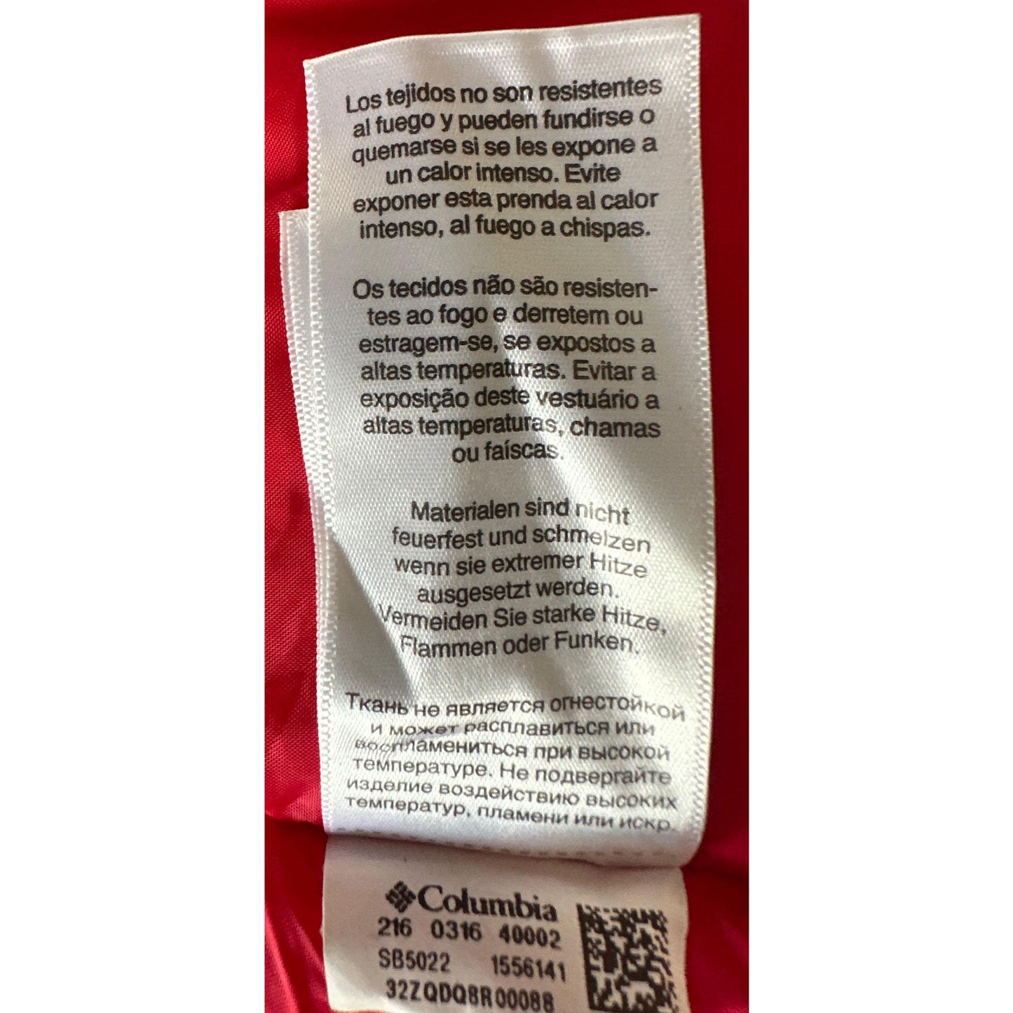 COLUMBIA RED GREY SIZE - M LUXURY / PREMIUM JACKETS