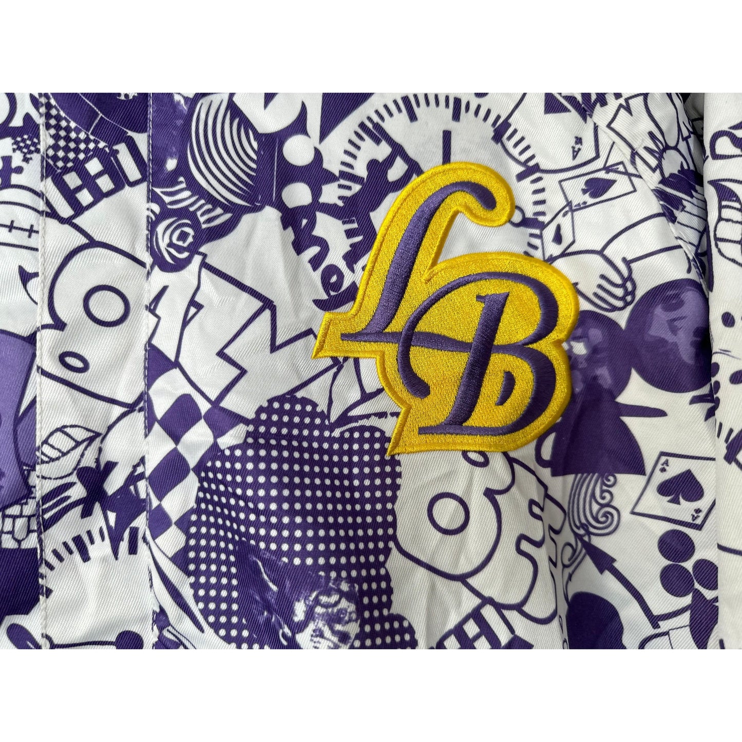 LAZYBEE PRINTED BOMBER JACKET LIMITED EDITION SIZE - Xl .
