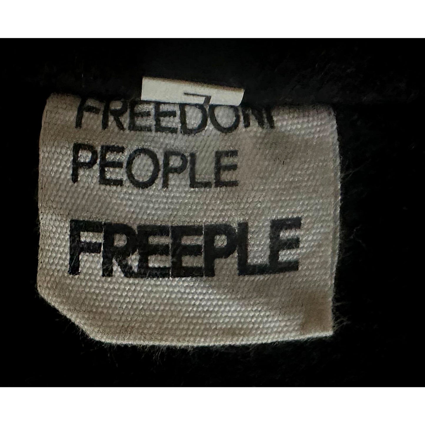 FREEDOM PEOPLE - FREEPLE BLACK SIZE XL BOMBER JACKET .
