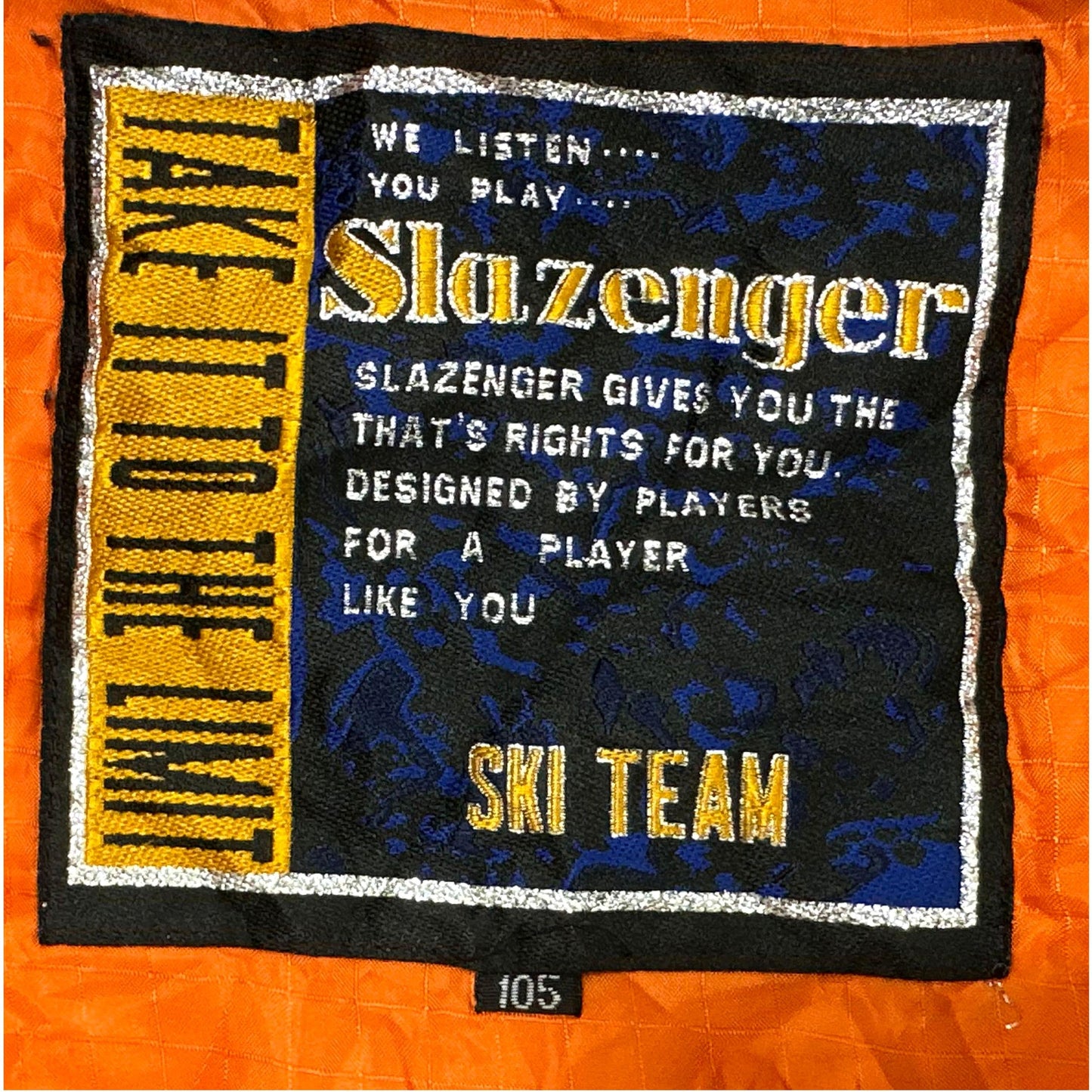 SLAZENGER SKI WEAR PREMIUM JACKET SIZE XL.
