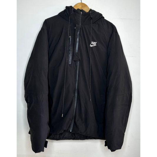 NIKE BLACK SIZE- L LIMITED EDITION WINDBREAKER .