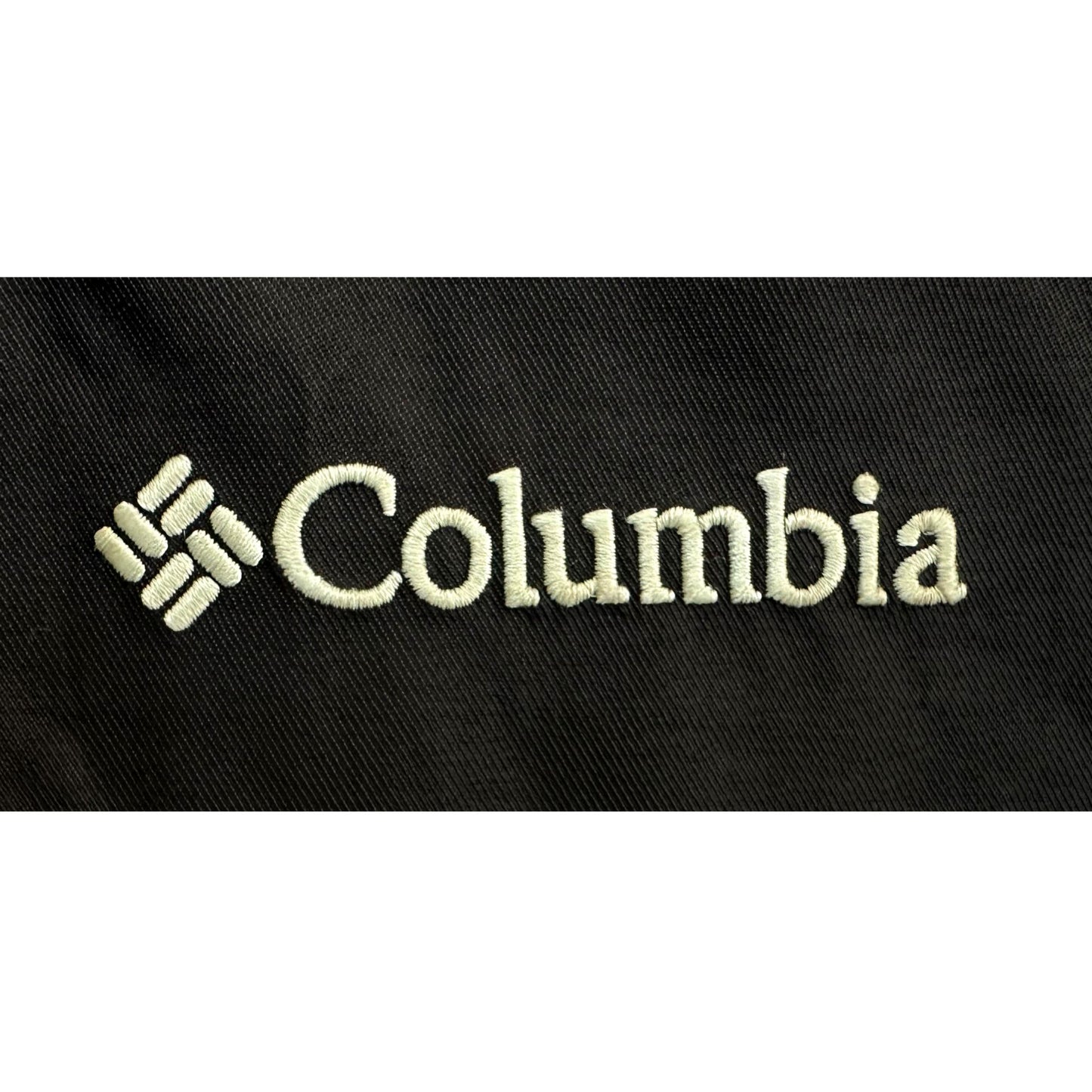 COLUMBIA BLACK SIZE- XL WINDBREAKER JACKET-