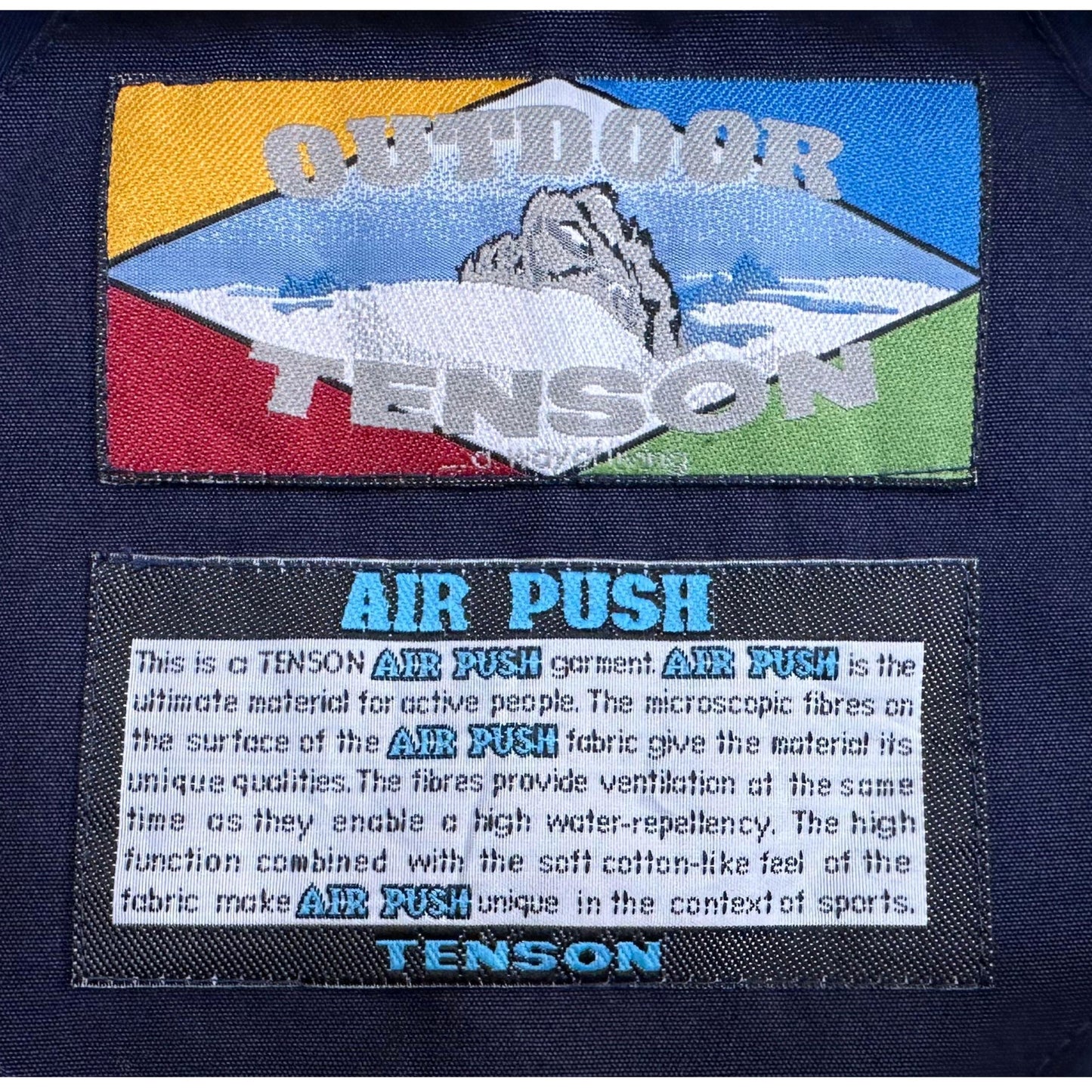 TENSON MULTI POCKET SKY BLUE PREMIUM JACKET SIZE XL.