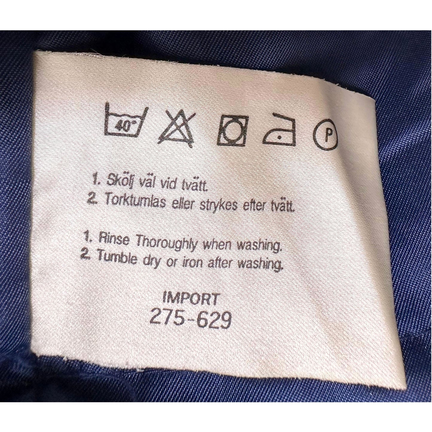 MULTI TEXT PRIENT PREMIUM JACKET SIZE L