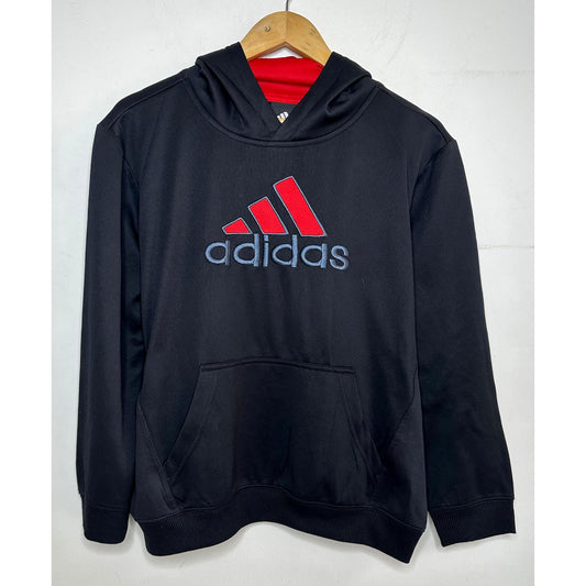 ADIDAS BLACK HOODIE SIZE S
