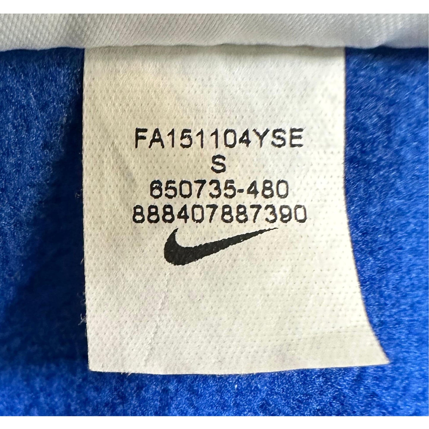 NIKE THERMA FIT BLUE SPORTSWEAR JACKET SIZE L