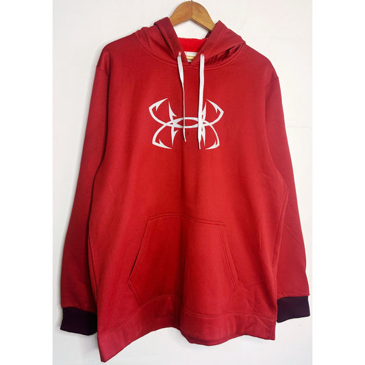 UNDER ARMOUR RED HOODIE SIZE XL