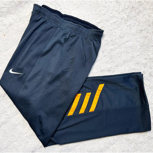 NIKE TRACK PANT WITH ORANGE STRAP SIZE S