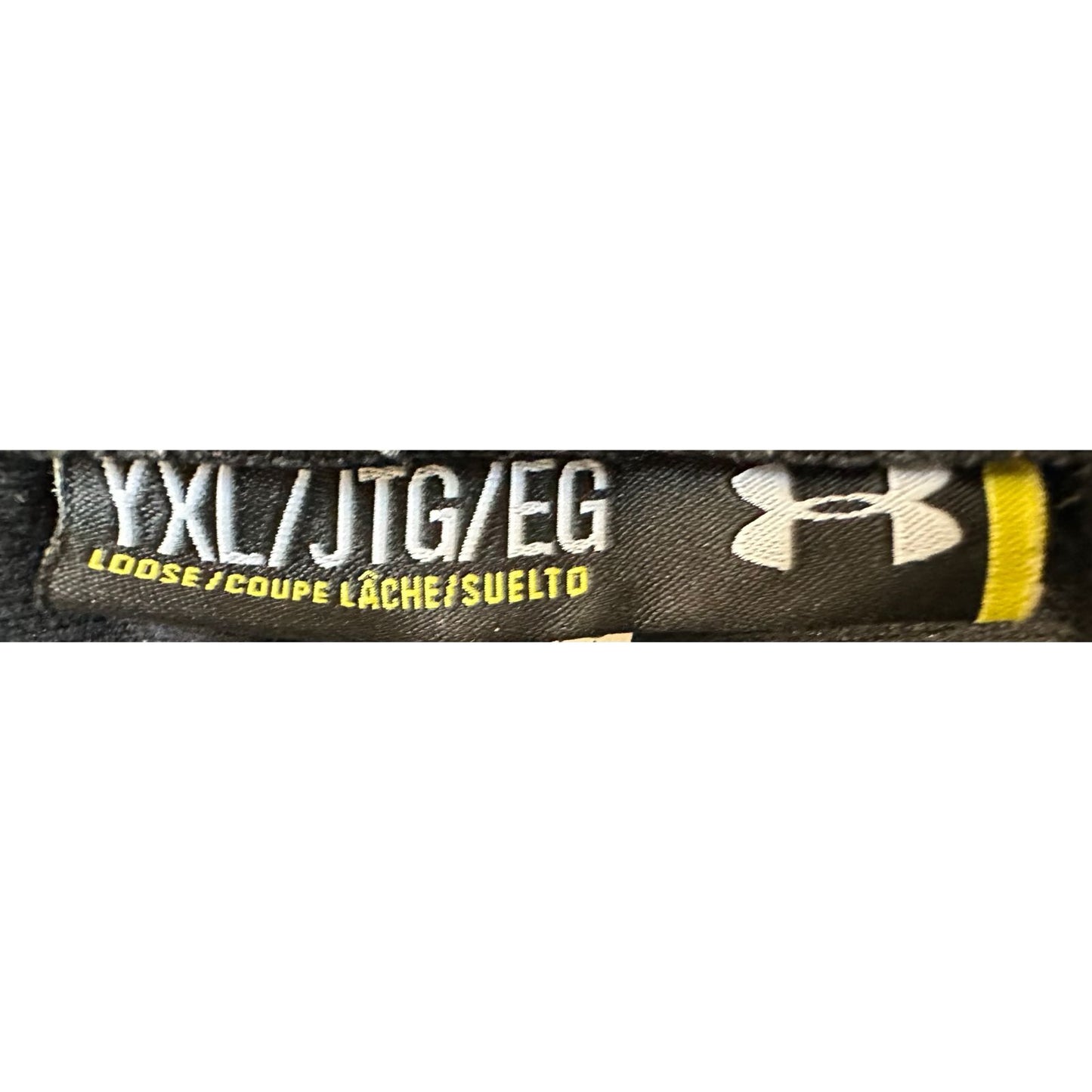 UNDER ARMOUR BLACK TRACK PANT SIZE L