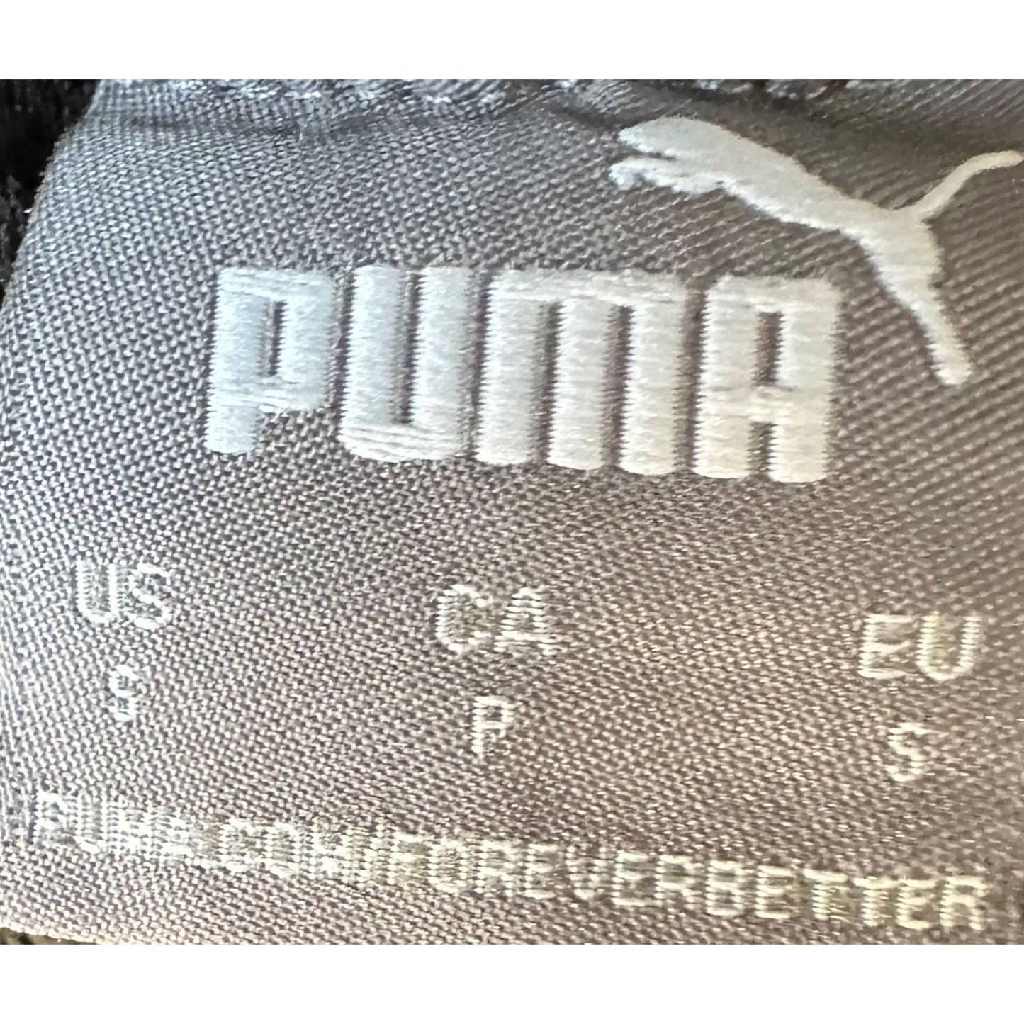 PUMA BLACK TRACK PANT SIZE M