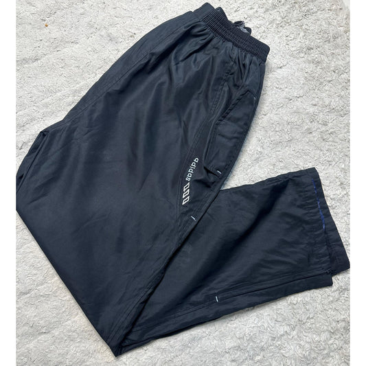 ADIDAS BLACK TRACK PANT SIZE S