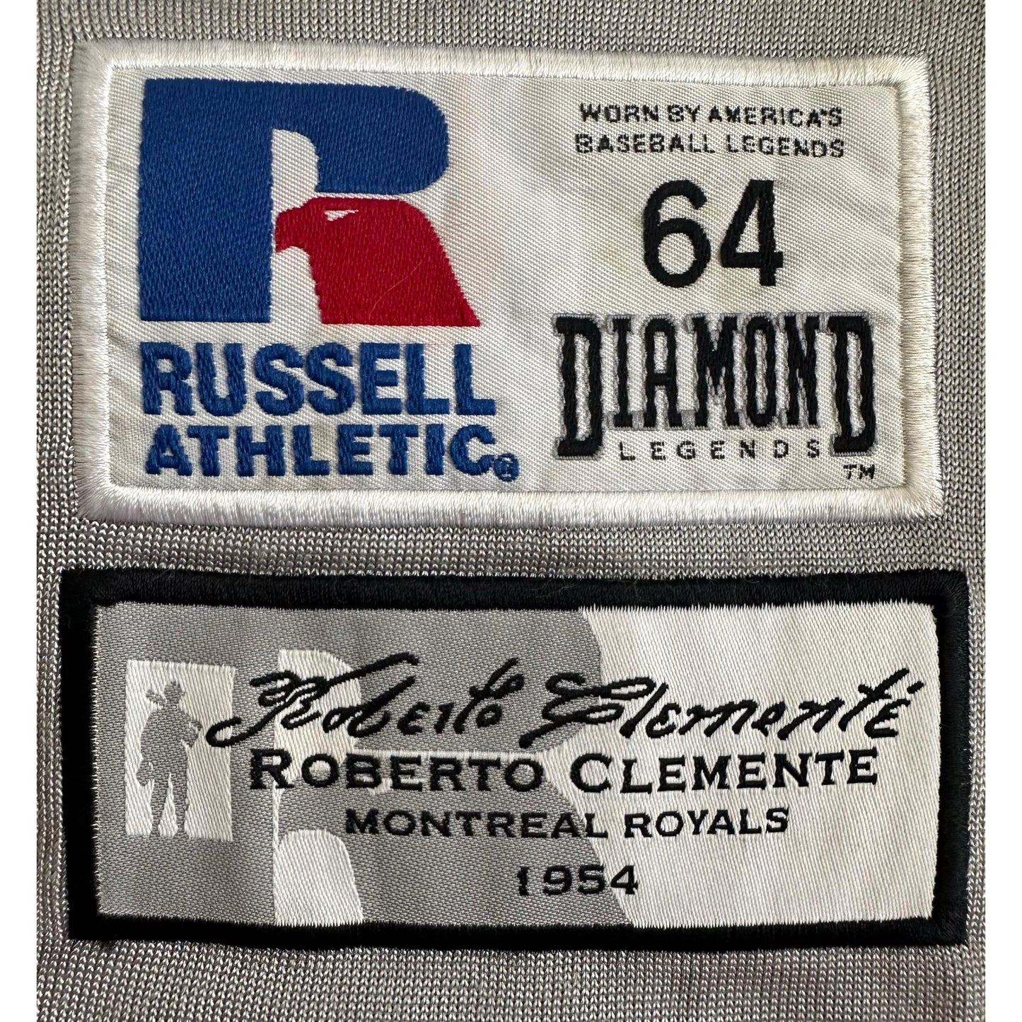 RUSSELL ATHLETIC MONTREAL CLEMENTE NO 21 SIZE-4XL BASEBALL JERSEYS