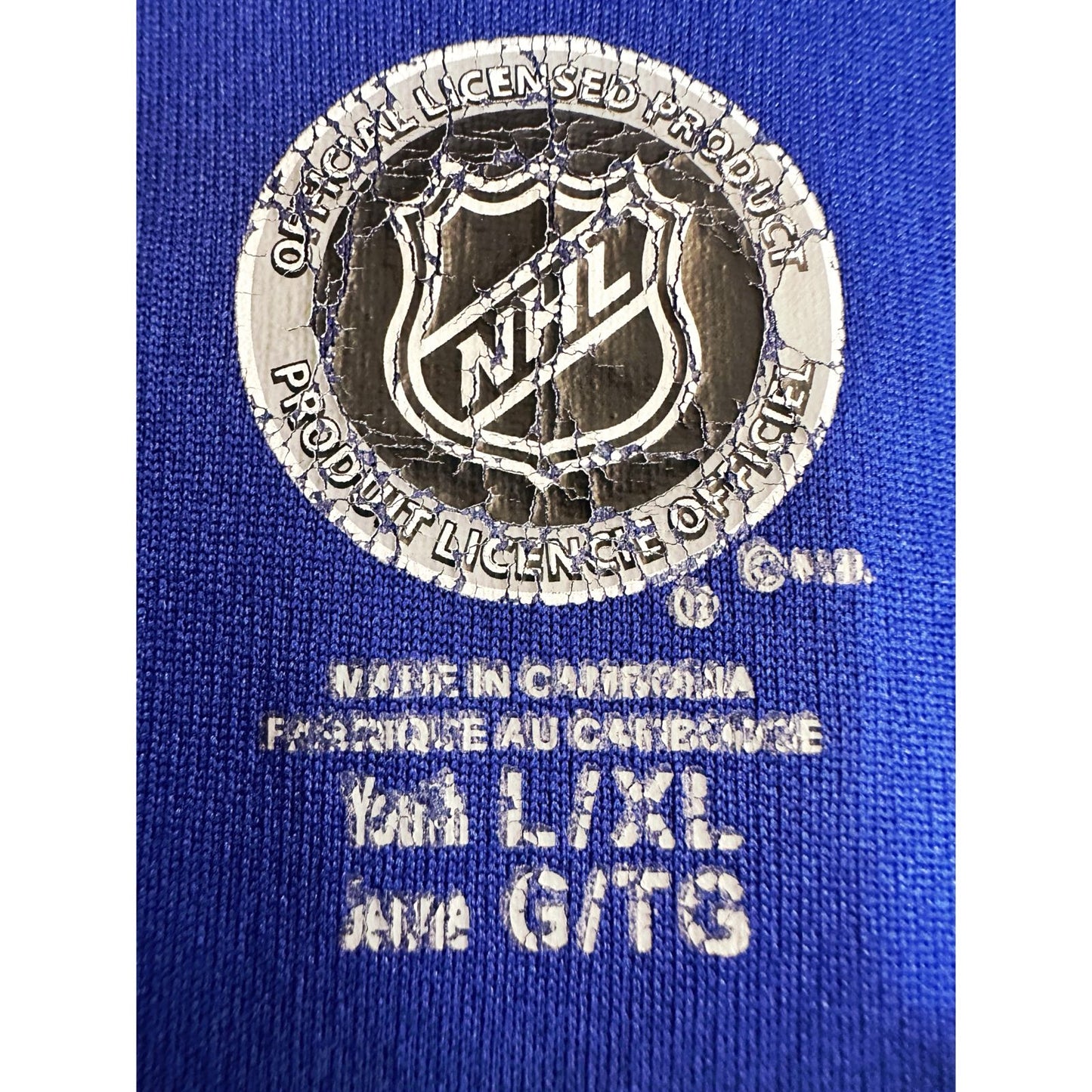 REEBOK TORONTO MAPLE LEAFS SIZE- L -ICE HOCKEY JERSEYS
