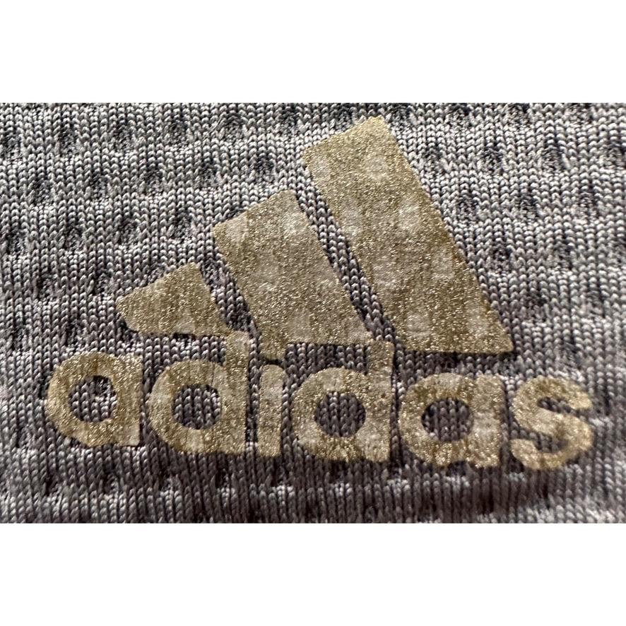 ADIDAS GREY WITH WHITE STRAP PREMIUM SHORTS SIZE XL
