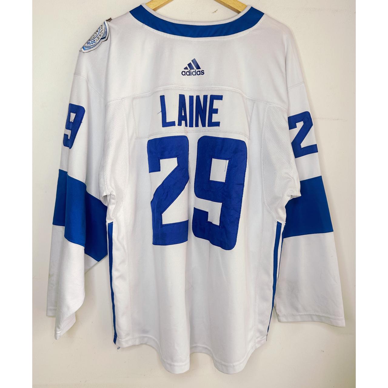 ADIDAS LAINE NO 29 SIZE- 2XL-ICE HOCKEY JERSEYS