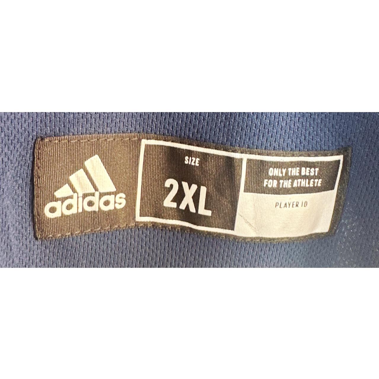ADIDAS NAVY NO 25 SIZE-XXL BASEBALL JERSEYS -