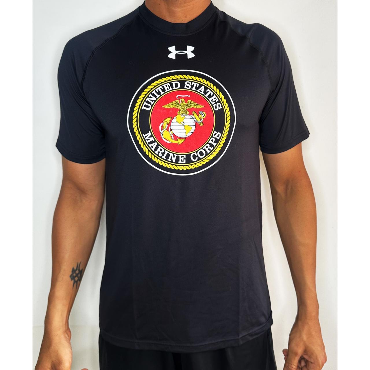 UNDER ARMOUR UNITED STATES MARINE CORPS PREMIUM DRIFIT TEES SIZE M