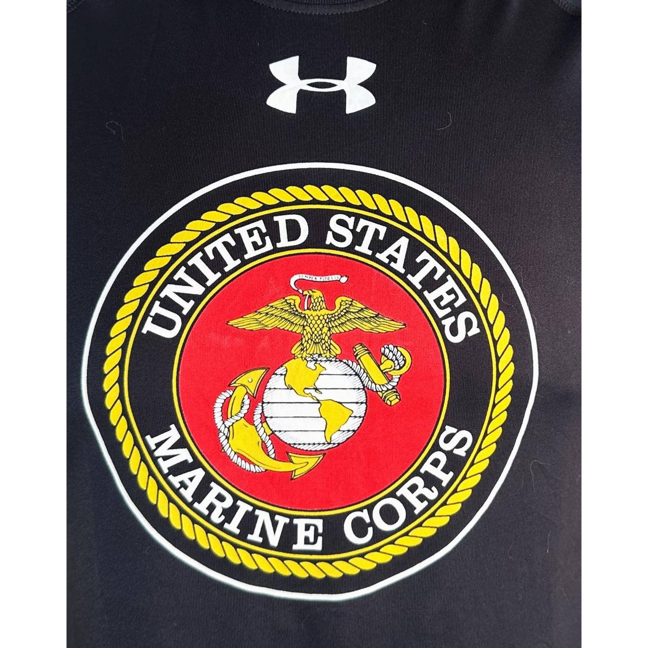 UNDER ARMOUR UNITED STATES MARINE CORPS PREMIUM DRIFIT TEES SIZE M