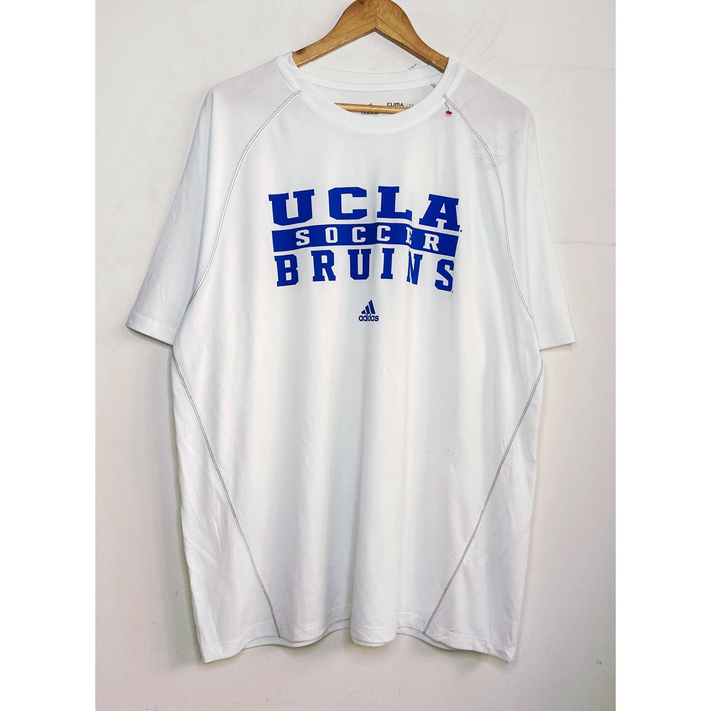 ADIDAS UCLA SOCCER BRUINS PREMIUM DRIFIT TEES SIZE Xl