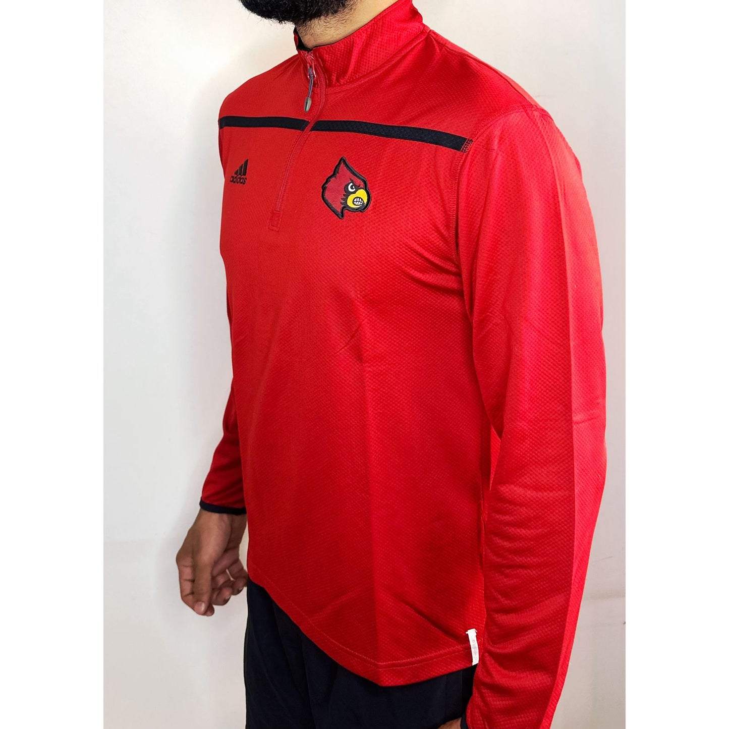 ADIDAS HALF ZIPPER PREMIUM DRIFIT SIZE S