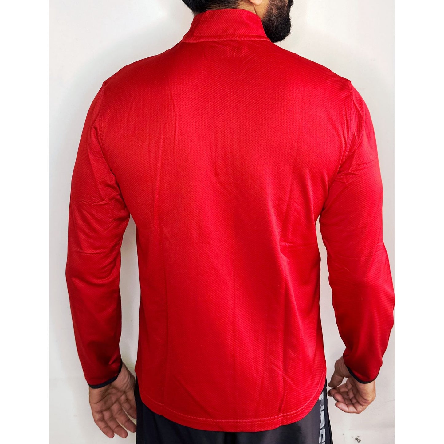 ADIDAS HALF ZIPPER PREMIUM DRIFIT SIZE S