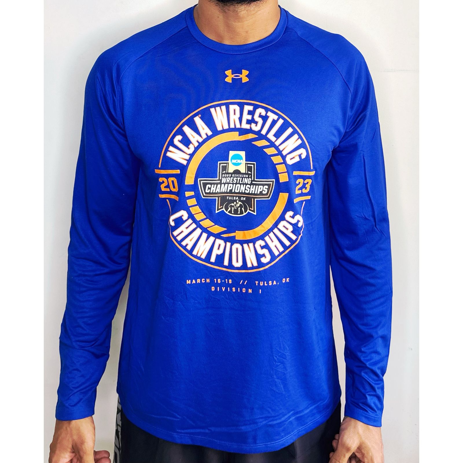 UNDER ARMOUR NCAA WRESTLING CHAMPIONSHIPS PREMIUM DRIFIT SIZE L